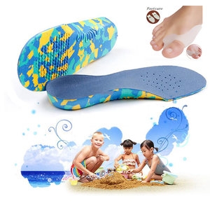 kidsinsole 어린이 깔창 평발 아치 교정 아쿠아쿠션