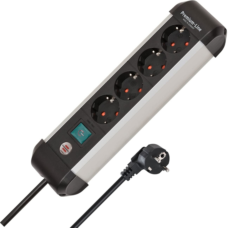 프리미엄 알루 라인 4구 멀티탭