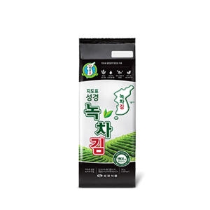 성경식품 지도표성경김 녹차김 50g (6개)