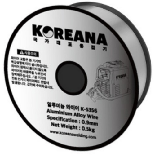 코리아나용접기 K-5356 0.5kg 0.9mm이미지입니다. 누르면 해당 게시물로 새창이동합니다.