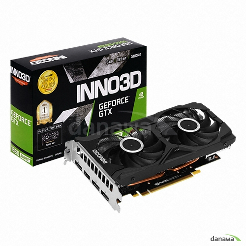 INNO3D 지포스 GTX 1660 SUPER D6 6GB TWIN X2