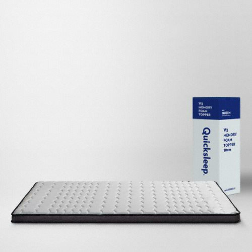퀵슬립 V3 메모리폼 슬림 매트리스 토퍼 K (10cm)
