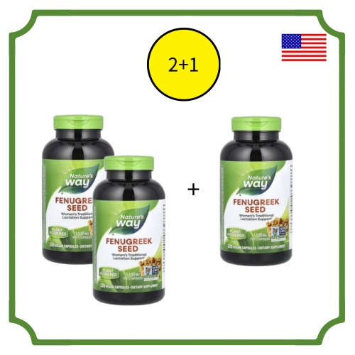 네이쳐스웨이 페뉴그릭 시드(호로파씨) 320캡슐 (3개)