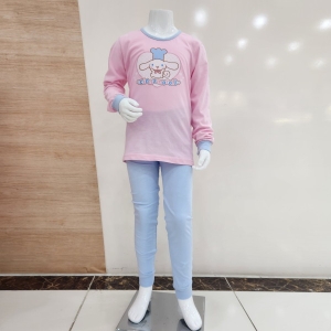 레노마 이너웨어 시나모롤여아캔디9부편면내복0D3WW60225_이미지