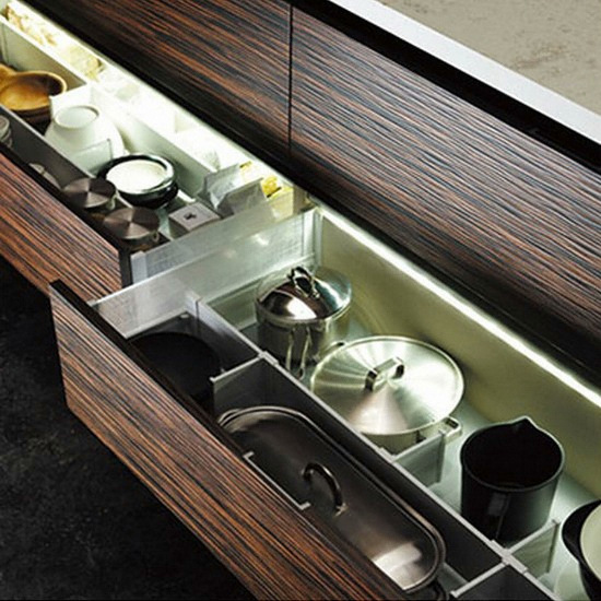 한샘 키친 바흐5 에보니 (10cm)_이미지