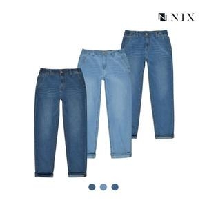 닉스 남저온스 크롭 테이퍼드치노 데님FNPMDDI110M 833972