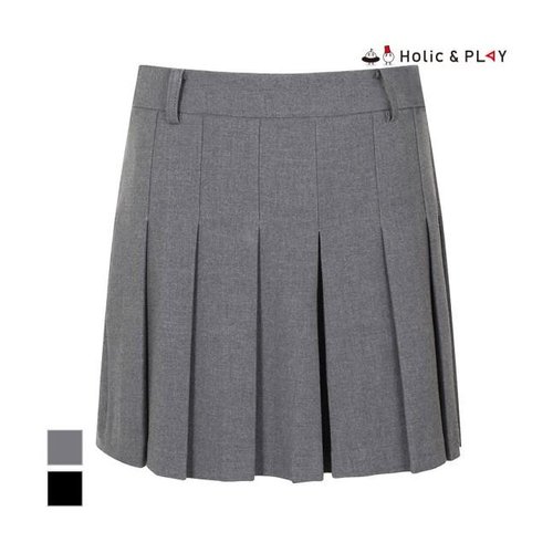 플리츠 포인트 반바지 팬츠 HD3WPS001