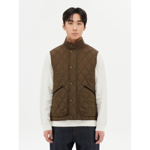 신성통상 탑텐 남성 하이넥 퀼팅 베스트MSE4VP1702