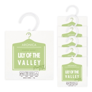 센티드 샤쉐 옷장방향제 릴리오브더밸리 본품 15g 6개 꽃향