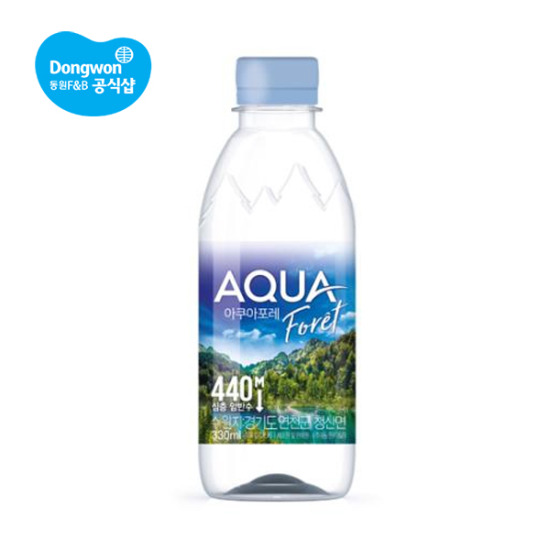 동원F&B 아쿠아 포레 330ml (20개)_이미지