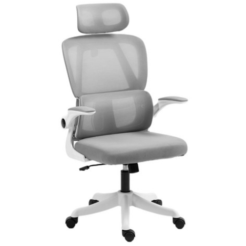 KURUA 허리받침 라텍스 틸팅 메쉬 사무용 의자