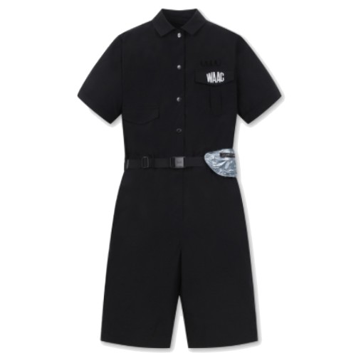 waac 벨트백 점프수트 WWUAS22101BKX