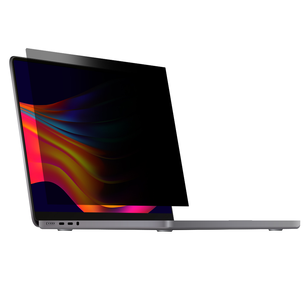 지클릭커 휴 쉴드 PET 정보보호 부착식 노트북 보안필름 (16인치)_이미지