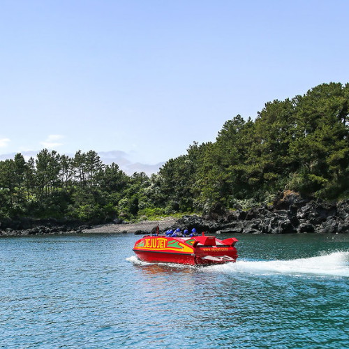ㅤ주상절리 제트보트 + 헬로키티아일랜드 이용권 (제주) (소인)_이미지
