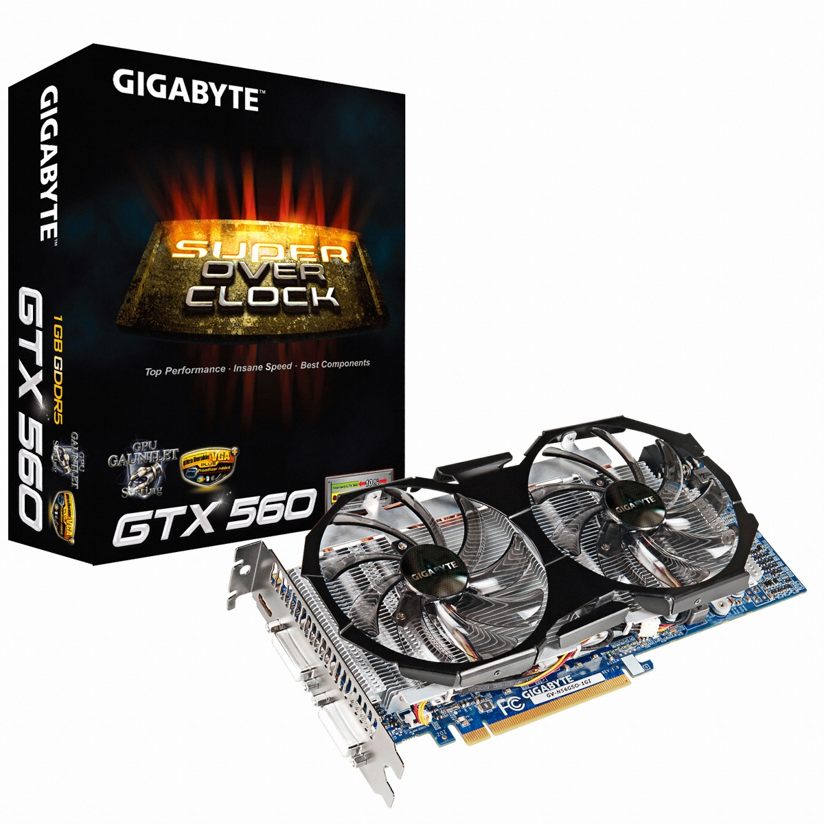 GIGABYTE 지포스 GTX560 UDV+ Super-Over Edition D5 1GB