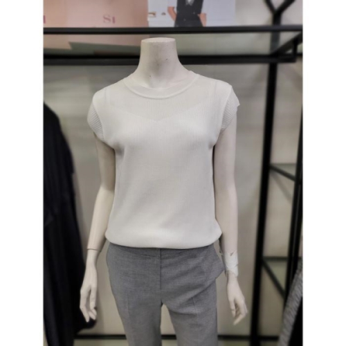 신원 씨(SI) 세이브존03 캡소매 니트 티셔츠 ATA-AD99916-1 18012797