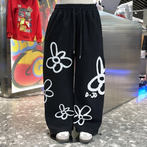 수프 더블제이디 레이 플라워 트레이닝 팬츠 JGZK80910_이미지