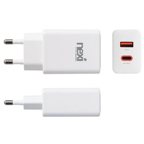 리버네트워크 NEXI PD PPS 25W 2포트 충전기 NX-UFC25W_이미지