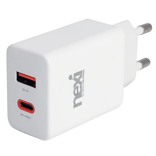 리버네트워크 NEXI PD PPS 25W 2포트 충전기 NX-UFC25W