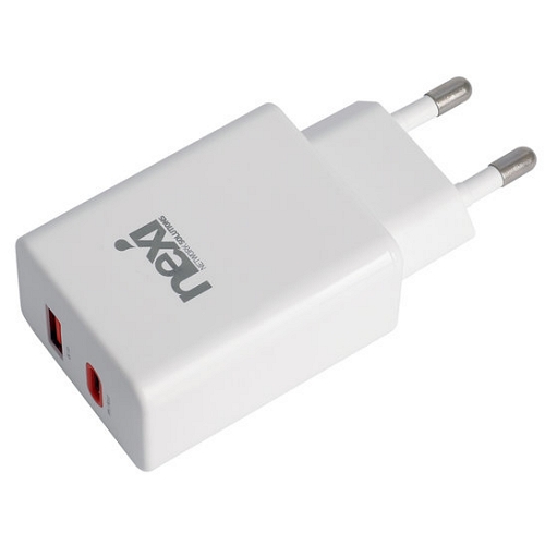 리버네트워크 NEXI PD PPS 25W 2포트 충전기 NX-UFC25W_이미지