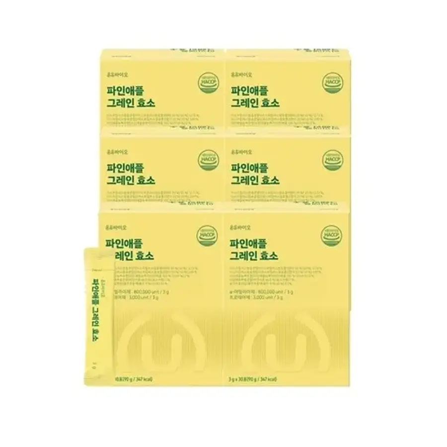 온유바이오 파인애플 그레인 효소 30포 (6개)