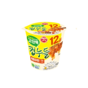 오뚜기 고단백 컵누들 매콤로제맛 48g (6개)_이미지