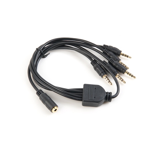 3.5mm 스테레오 4극 F/M 분배 케이블