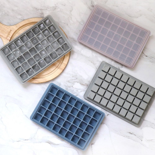 키친팩토리 파스텔 실리콘 얼음틀 40구