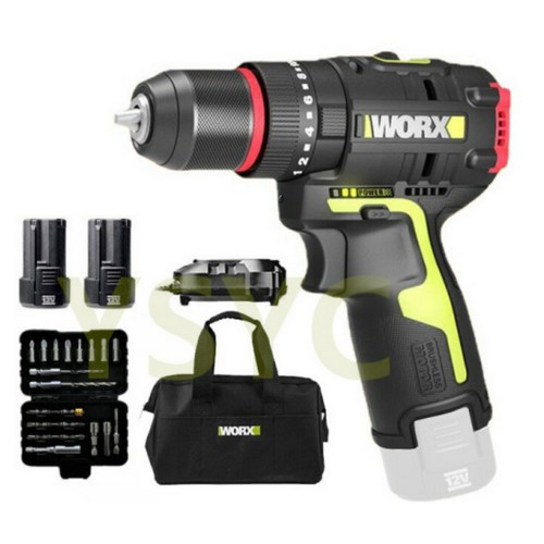 웍스 WU131X + WA1626.1 해외구매 (2.0Ah, 배터리 2개)