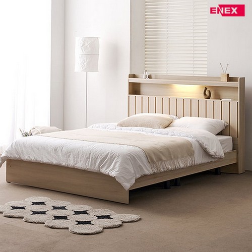 에넥스 로제 LED 일반침대 Q (호텔식투인스본넬)