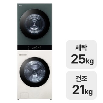 LG전자 트롬 오브제컬렉션 워시타워 WL21EGZU
