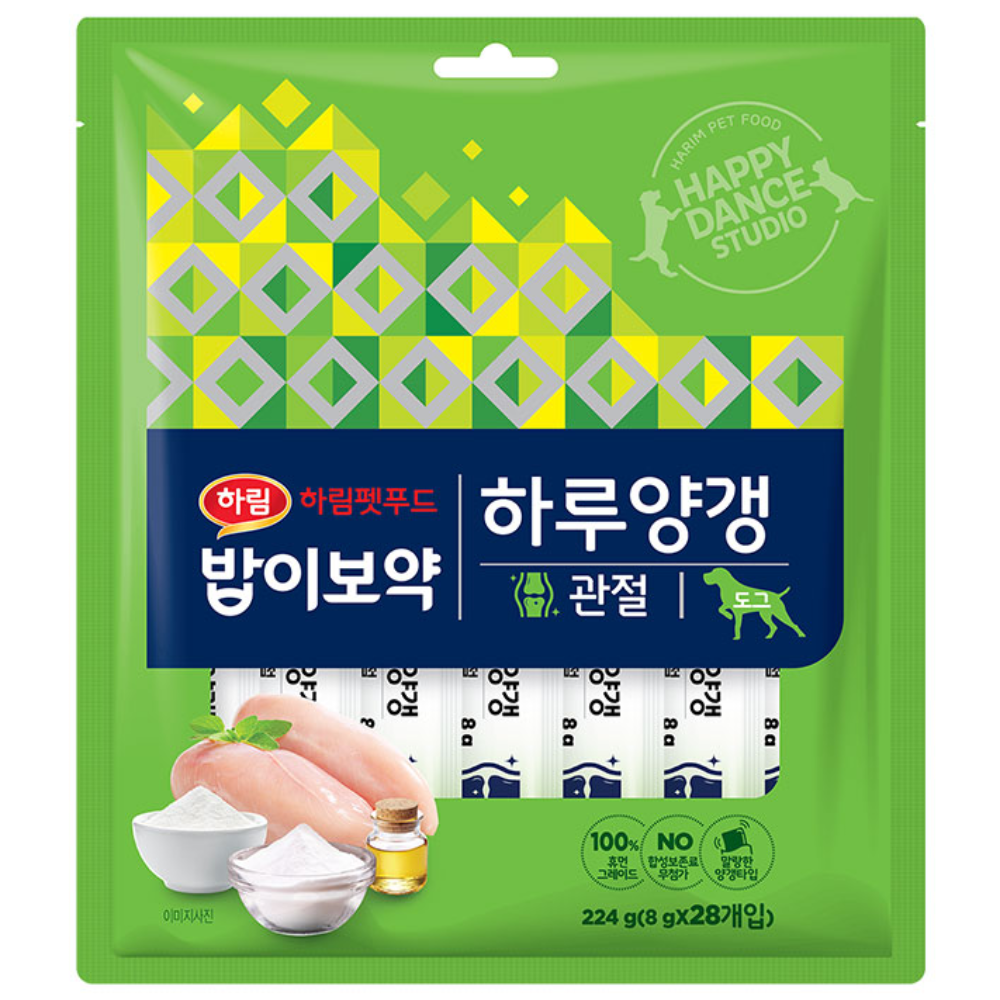 하림펫푸드 독 밥이보약 하루양갱 관절 28p (1개)_이미지