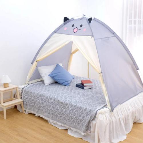 몽돌 원터치 캐릭터 난방텐트 [2~3인용]