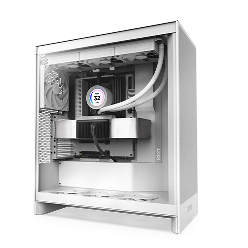 NZXT H7 Flow V2 브라보텍 (매트 화이트)_이미지