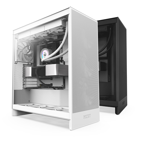NZXT H7 Flow V2 브라보텍 (매트 화이트)