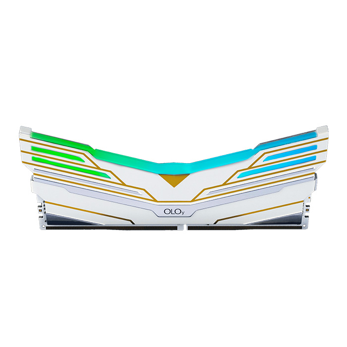 OLOy DDR4-3200 CL14 WarHawk PLATINUM SE RGB White ��Ű�� �÷��ڸ���
