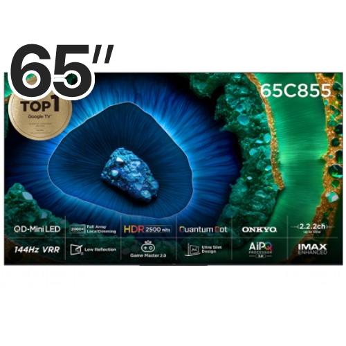 TCL 65C855 (무타공 벽걸이)