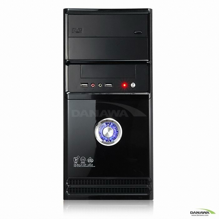 월드컴퓨터산업 OMEGA MF-203 대박이 블랙_이미지