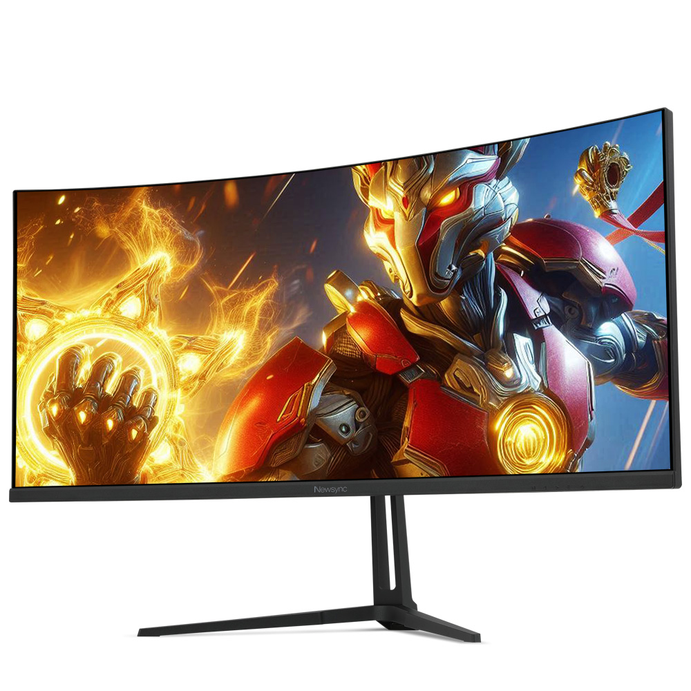 비트엠 Newsync H34LGQ 나노IPS 120 게이밍 커브드_이미지