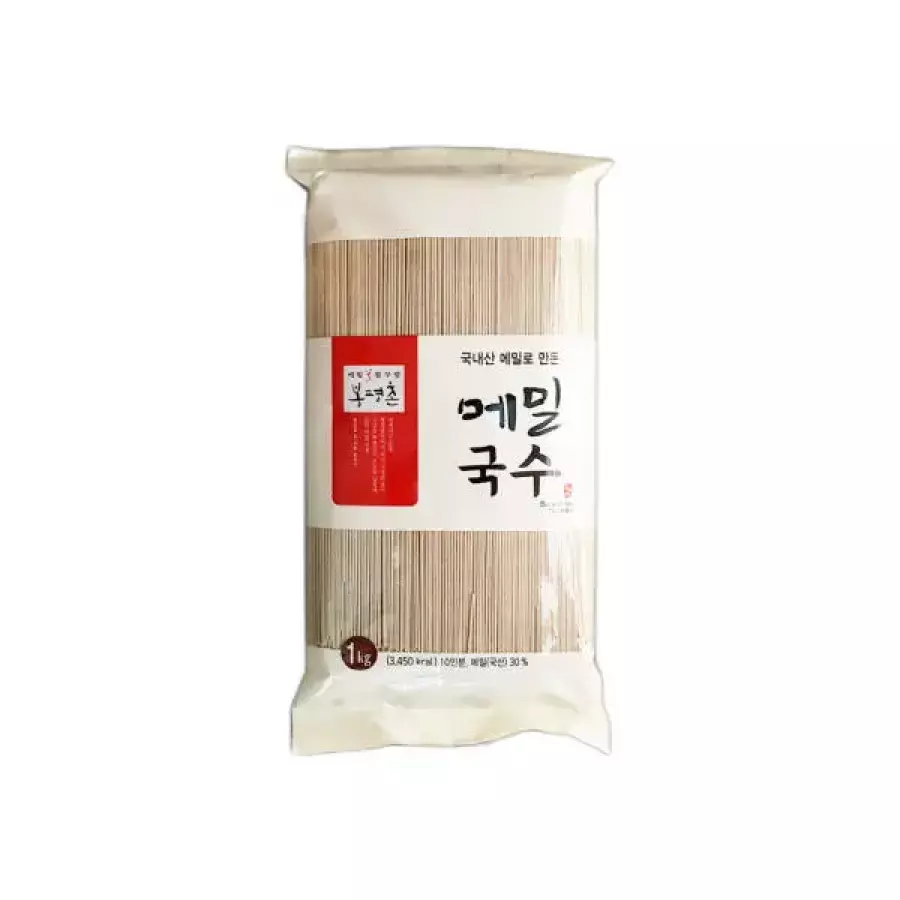 봉평농원 봉평촌 메밀국수 봉투형 1kg (2개)_이미지