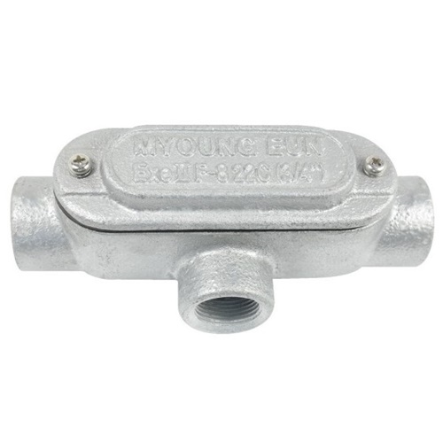 명은전기 방폭 컨듀잇 엘보 F-8 MELT 104C Ex e ll