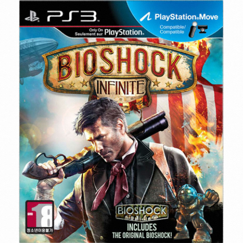 바이오쇼크 인피니트 PS3 게이밍헤드셋 AX180 1.5 패키지_이미지