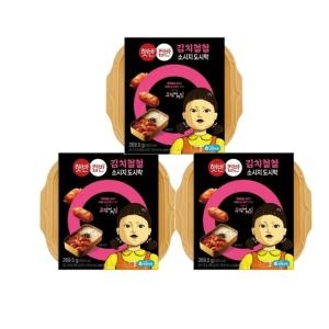 CJ제일제당 컵반 김치철철도시락 269.5g (3개)