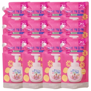 아이깨끗해 순 항균 폼 핸드 솝 리필 200ml (12개)_이미지
