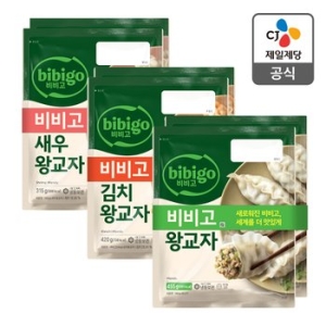 CJ제일제당 비비고 왕교자 베스트3종세트 (고기2+김치2+새우2) (1개)