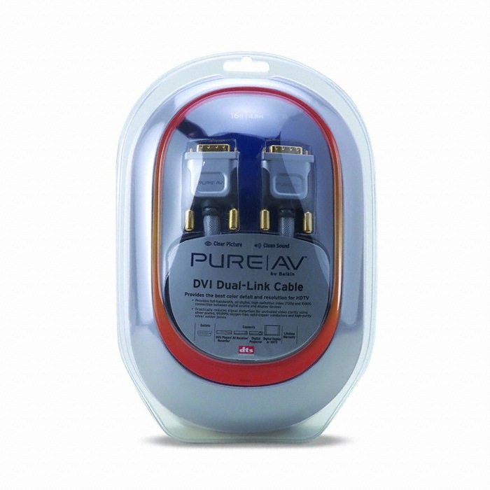 DVI 듀얼링크 PureAV Silver 케이블