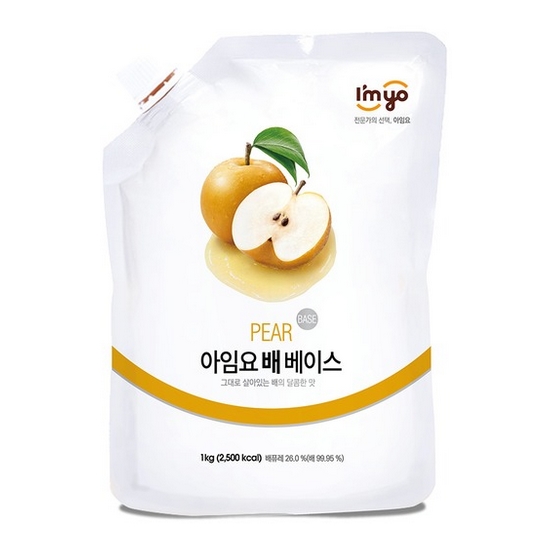 아임요 배 베이스 1kg이미지입니다. 누르면 해당 게시물로 새창이동합니다.