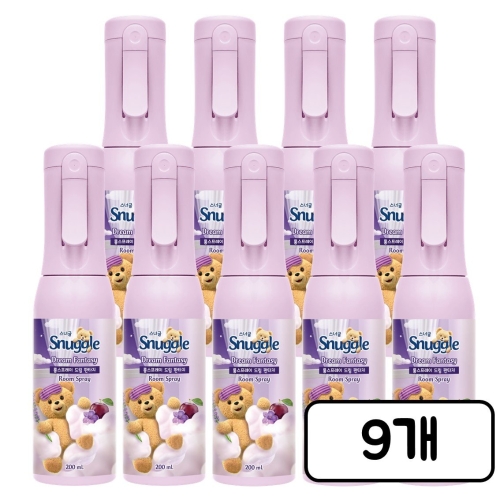 스너글 룸스프레이 드림 판타지 200ml (9개)_이미지