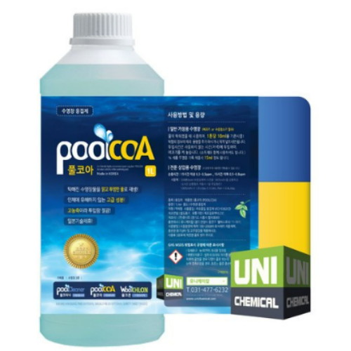 [불명] 풀코아 수영장응집제 1L (1개)_이미지