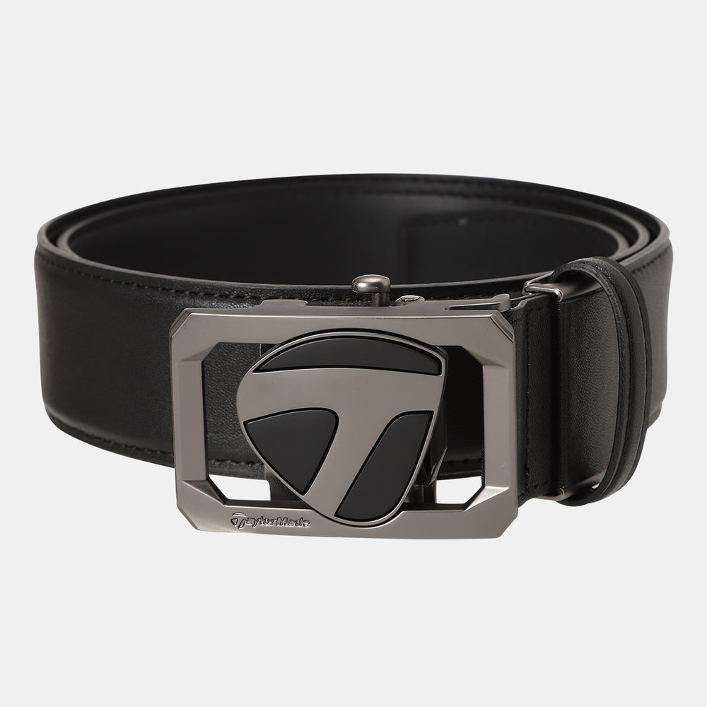 테일러메이드 남성 자동 소가죽 벨트38MM TMAB6S631-100_이미지